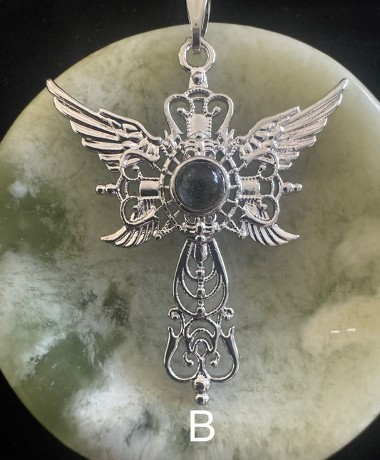Angel Wing Pendant - Main Street Crystals & Minerals
