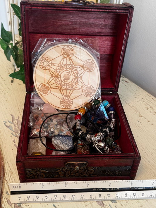 Chakra Inspired Travel Case - Main Street Crystals & Minerals