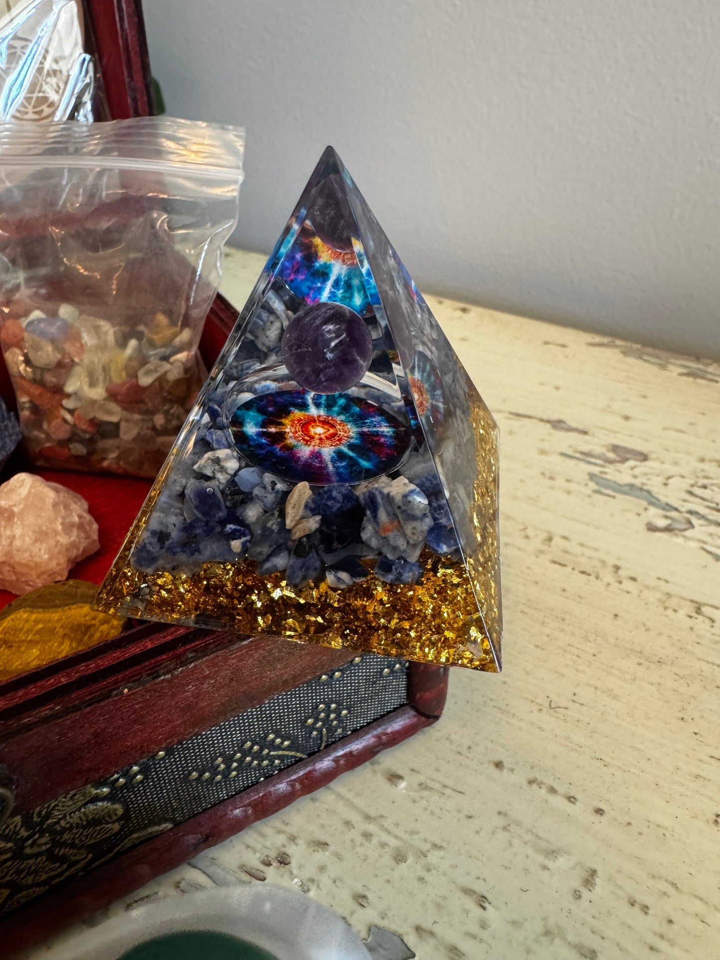 Chakra Inspired Travel Case - Main Street Crystals & Minerals