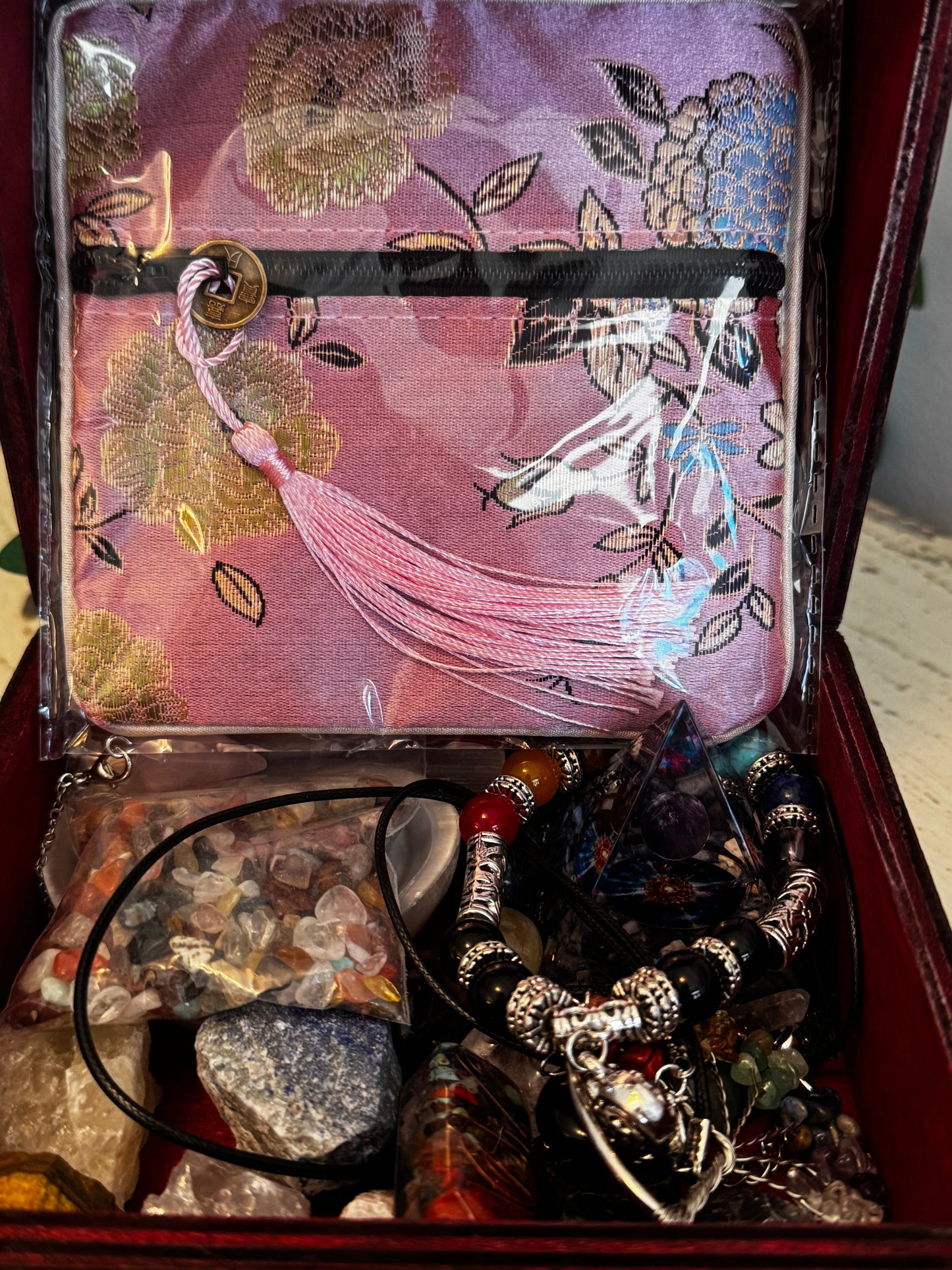Chakra Inspired Travel Case - Main Street Crystals & Minerals