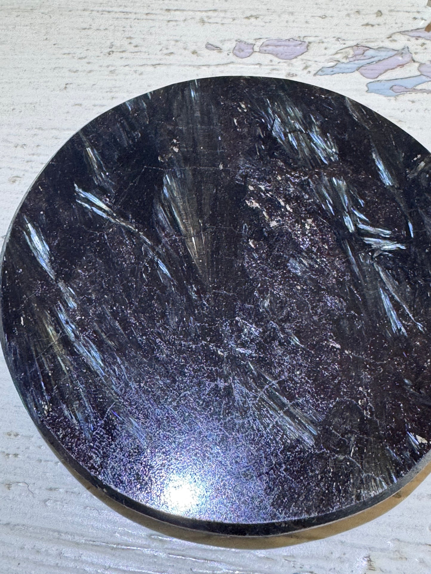 Arfvedsonite Mineral Set with Black Obsidian and Garnet Giraffes - Main Street Crystals & Minerals