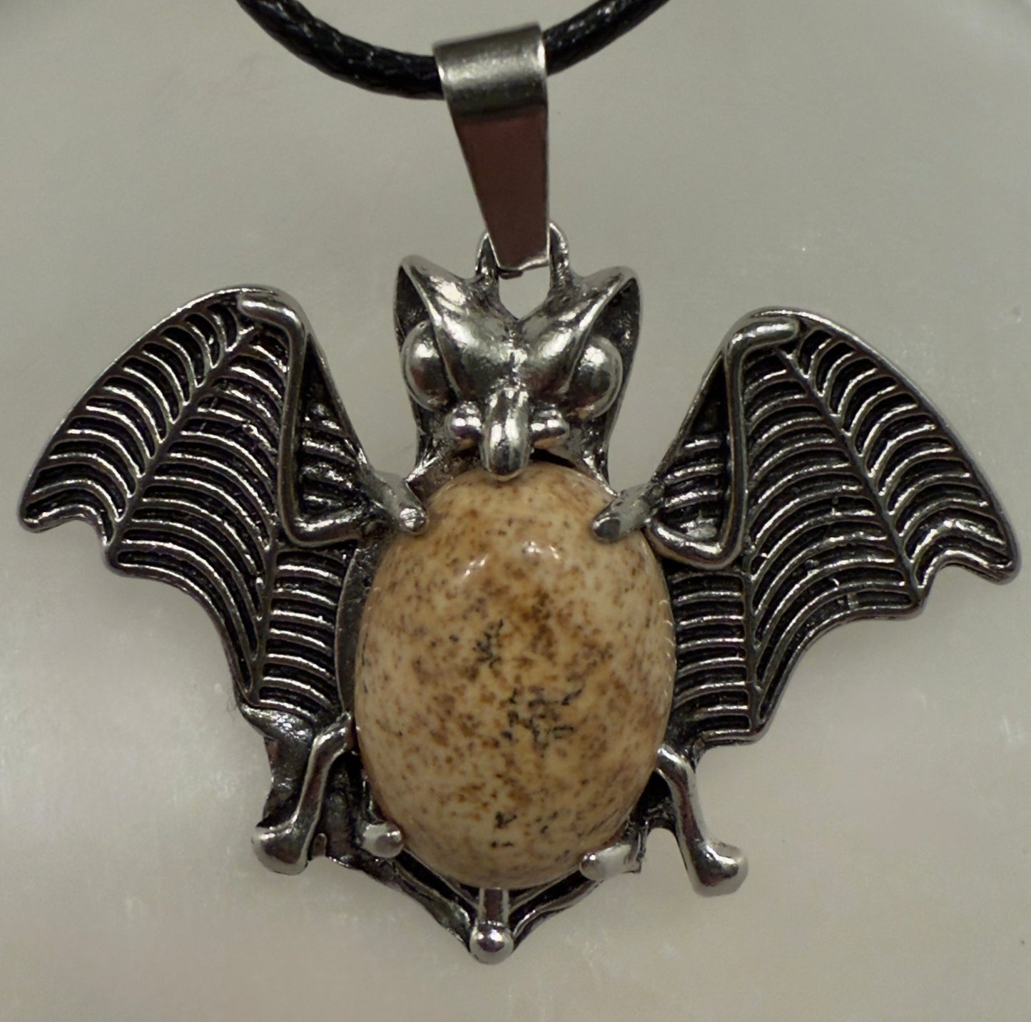 Bat Pendants with Natural Crystals - Main Street Crystals & Minerals