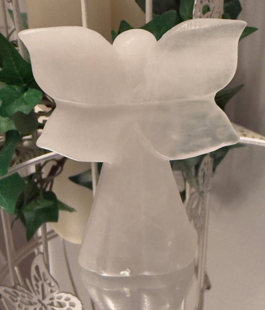 Angel Carving White Calcite (A) - Main Street Crystals & Minerals