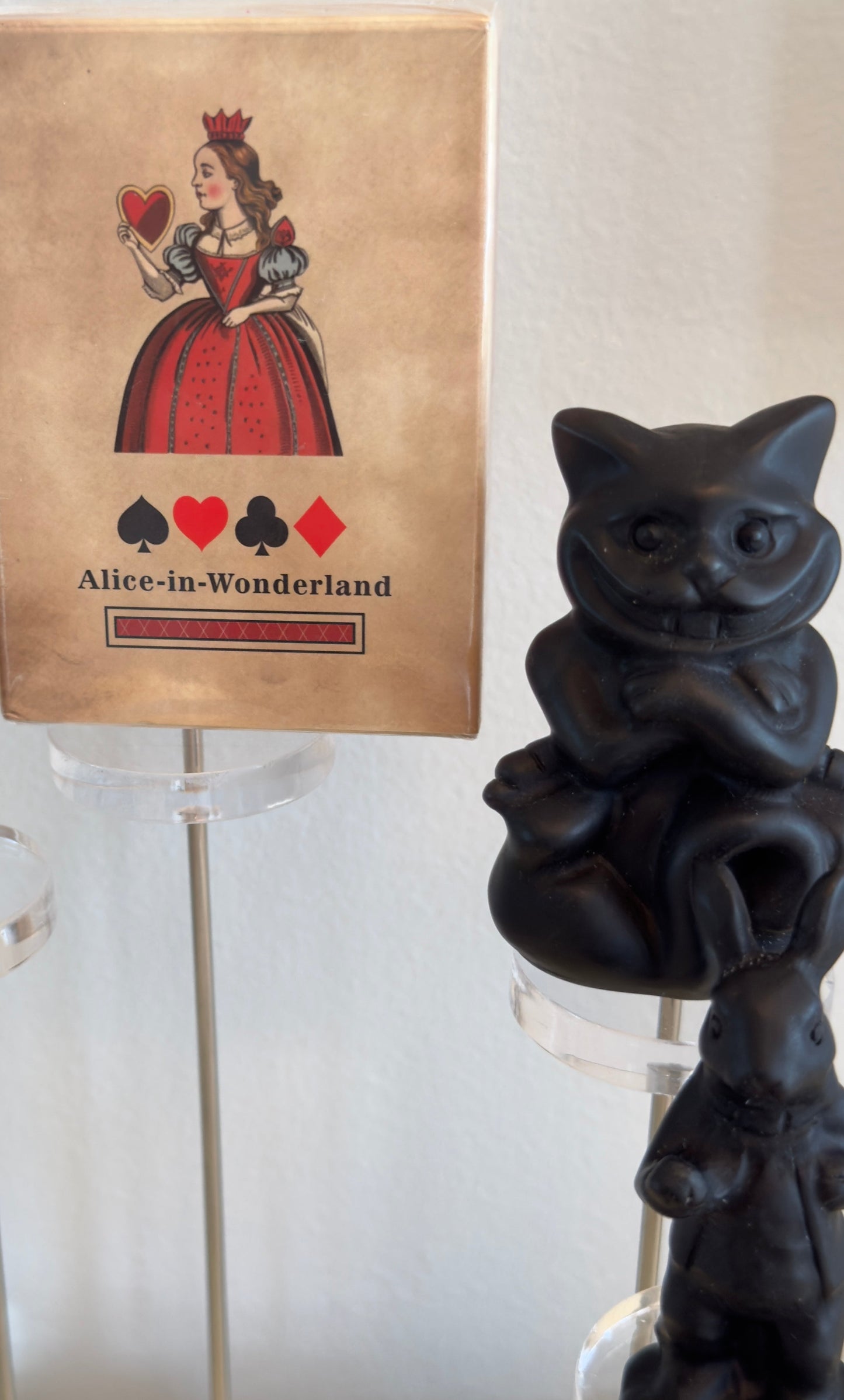 Alice in Wonderland Black Obsidian Set (A) - 11 Piece Collection - Main Street Crystals & Minerals
