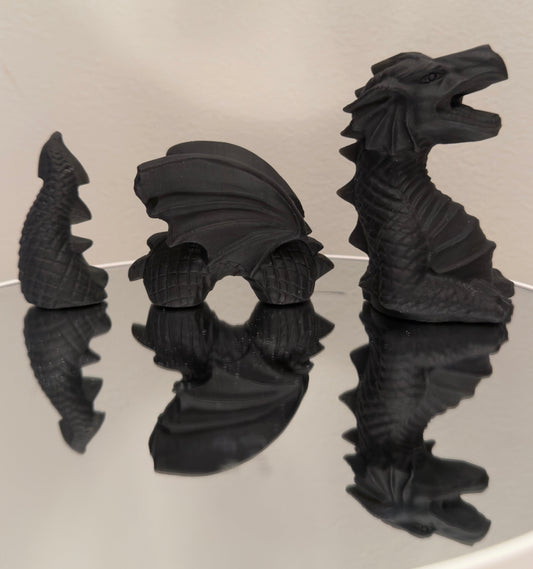 Black Obsidian Dragon - Main Street Crystals & Minerals
