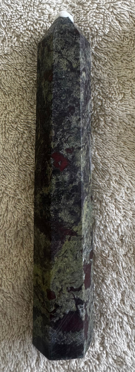 Dragon Bloodstone Jasper Towers - Main Street Crystals & Minerals