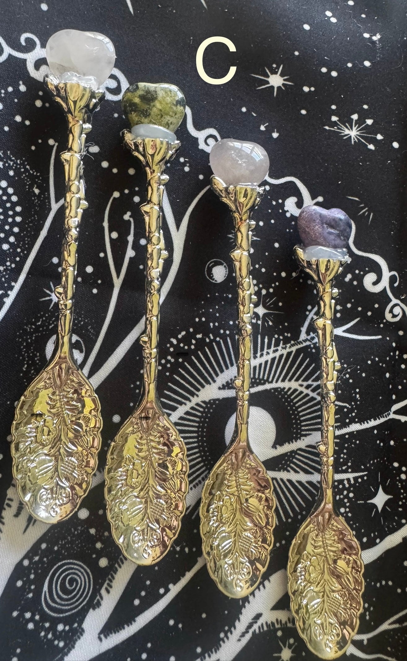 Apothecary Spoons / Herbal Teaspoon Sets of 4 - Main Street Crystals & Minerals