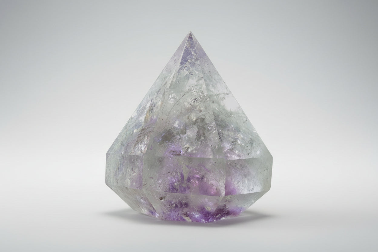 Amethyst Diamond Cut Specimen
