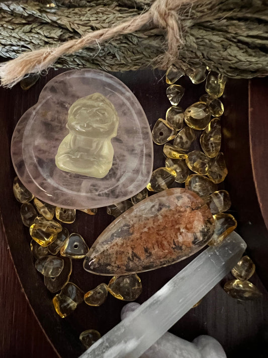 Crescent Moon Set - Main Street Crystals & Minerals