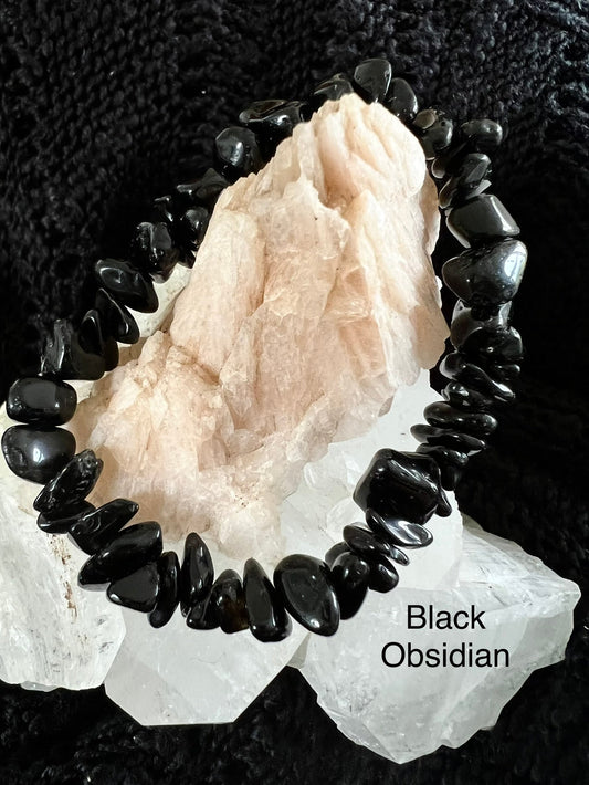 Crystal and Mineral “Chip” Bracelets - Main Street Crystals & Minerals