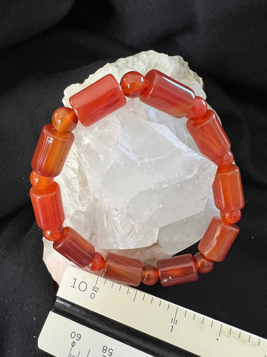Carnelian Agate Specialty Bracelet *(B) - Main Street Crystals & Minerals