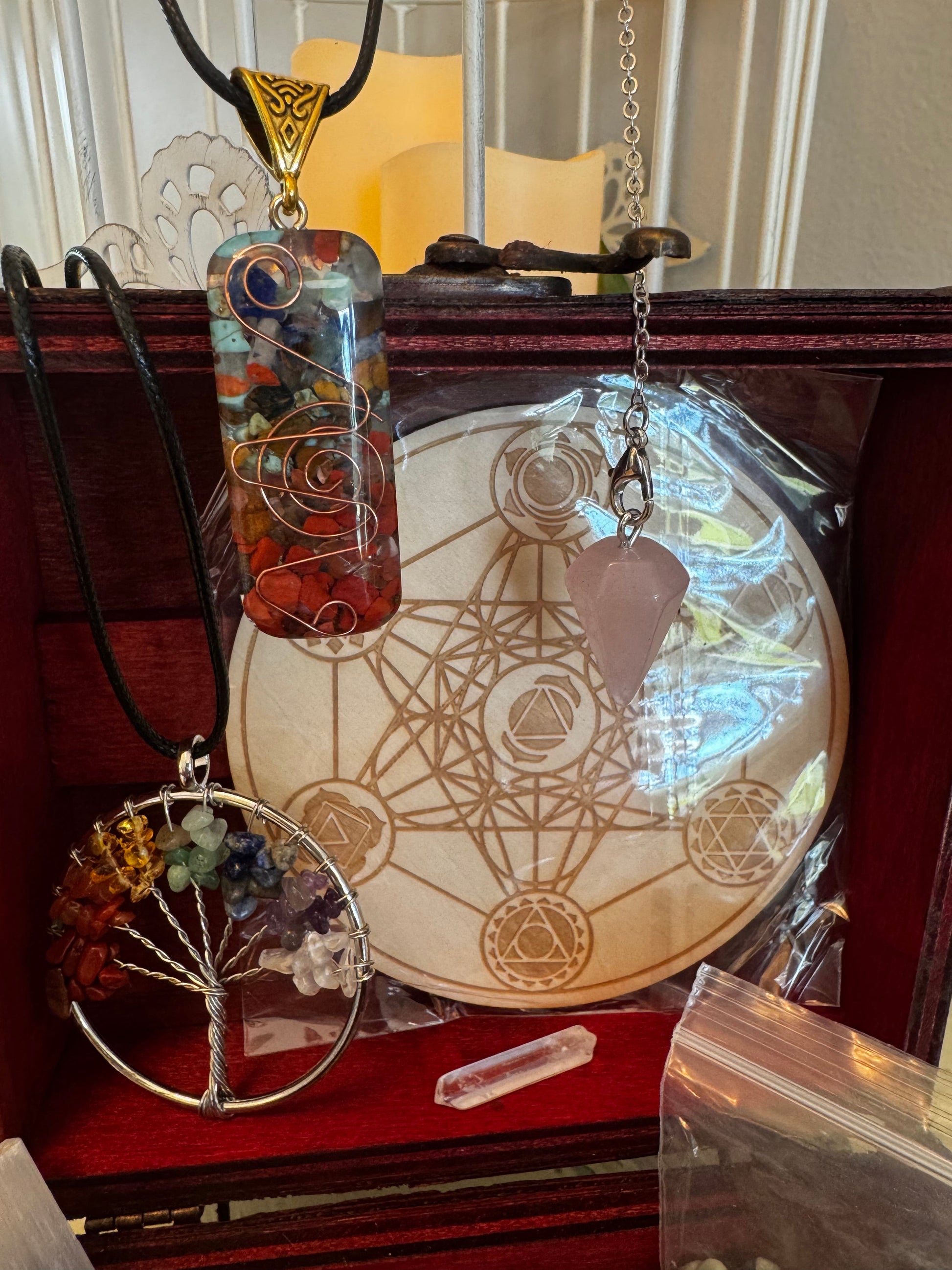 Chakra Inspired Travel Case - Main Street Crystals & Minerals