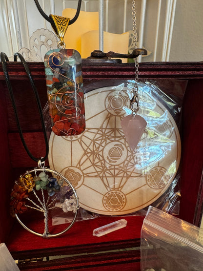 Chakra Inspired Travel Case - Main Street Crystals & Minerals