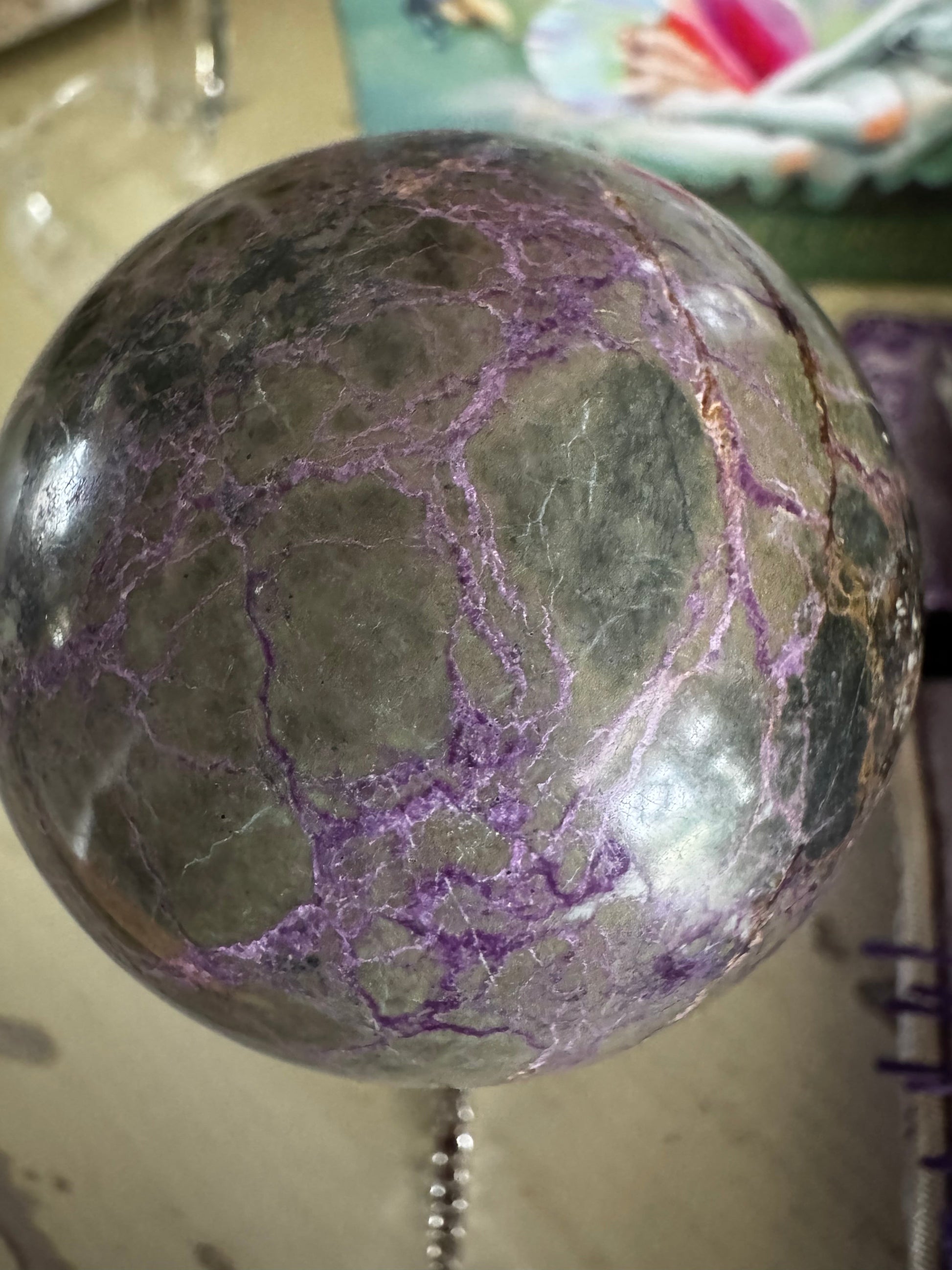 Atlantisite Stitchtite + Serpentine Crystal Set - Main Street Crystals & Minerals