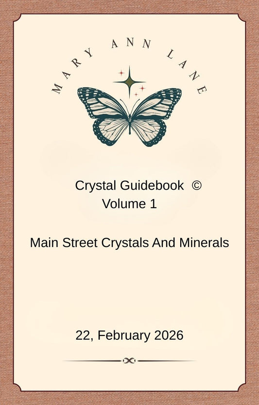 Crystal Guidebook Volume 1, Deepen Your Crystal Wisdom