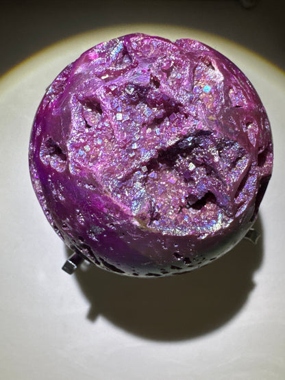 Angel Aura Sphalerite Sphere (L) - Main Street Crystals & Minerals