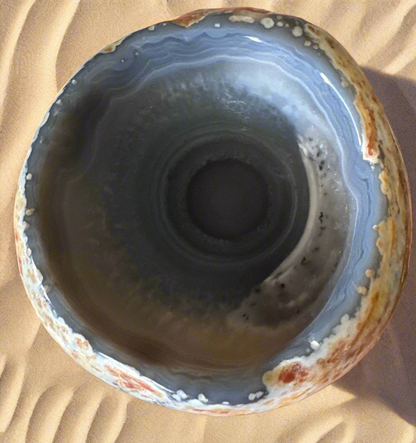 Beautiful Agate Integrating Apothecary Bowl - Main Street Crystals & Minerals