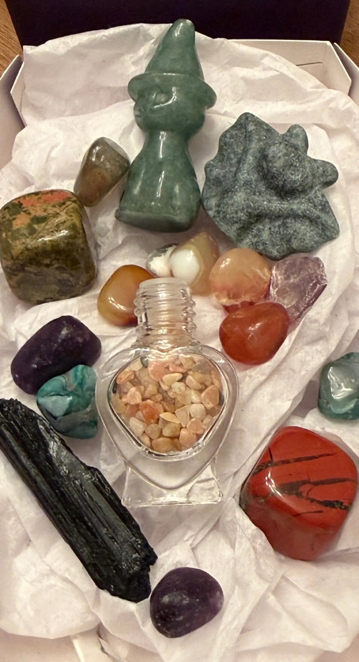 Spooky Dreams Crystal Set | Courage & Grounding | Wt 5.40 oz