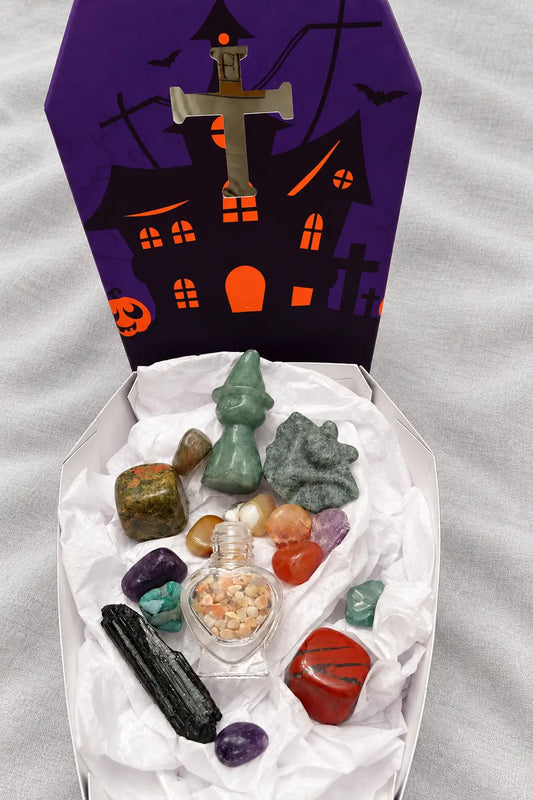 Spooky Dreams Crystal Set | Courage & Grounding | Wt 5.35 oz