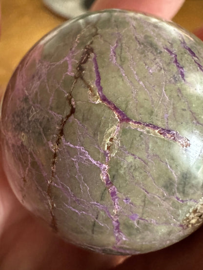 Atlantisite Stitchtite + Serpentine Crystal Set - Main Street Crystals & Minerals