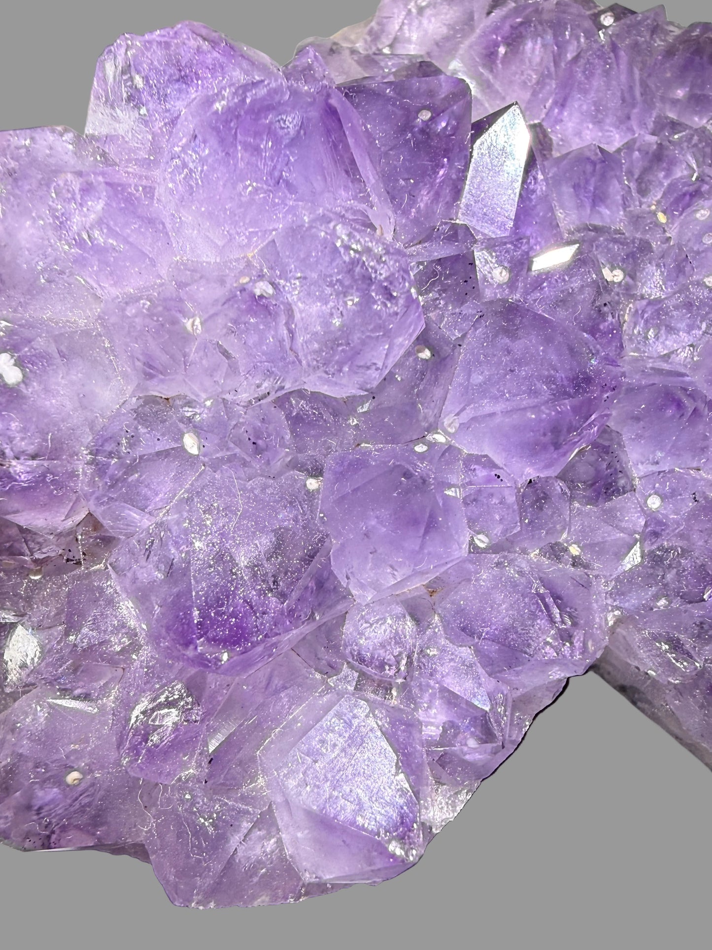 Amethyst Heart Cluster | Enhances Sleep, Wisdom, Anxiety Relief | Wt 15.18 oz