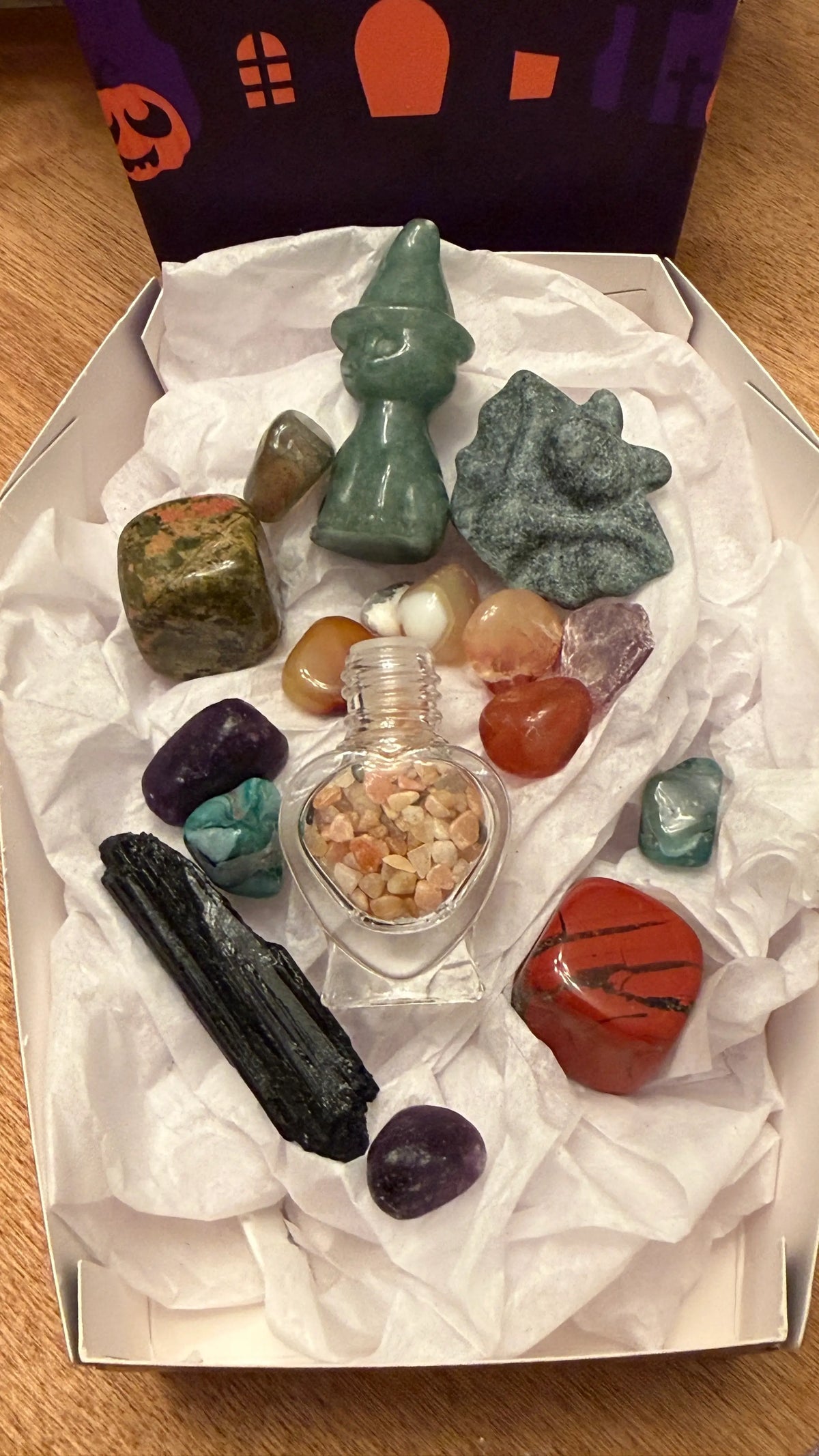 Spooky Dreams Crystal Set | Courage & Grounding | Wt 5.40 oz
