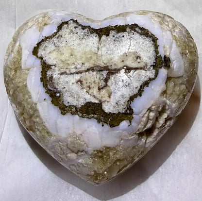 Citrine Heart Carved Geode for Prosperity and Creativity — additional view 10