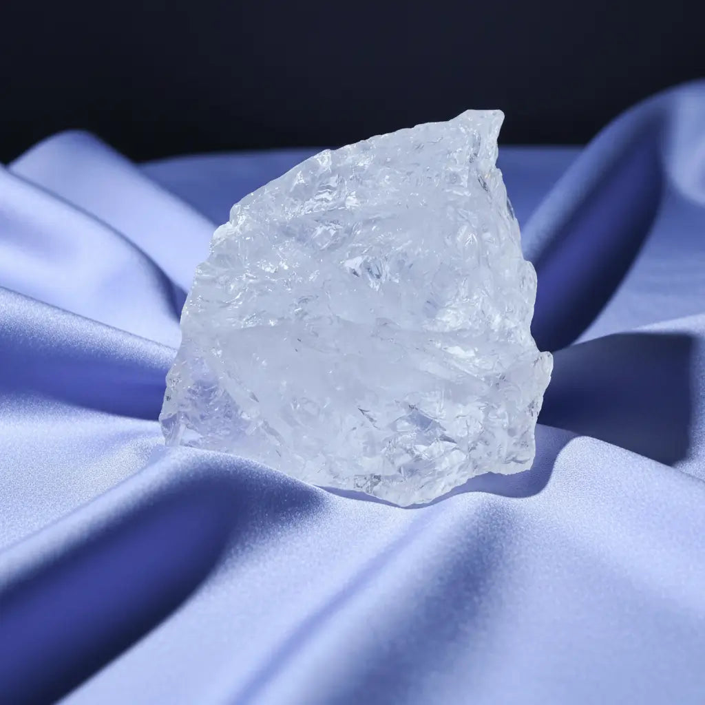 larger size clear quartz specimen