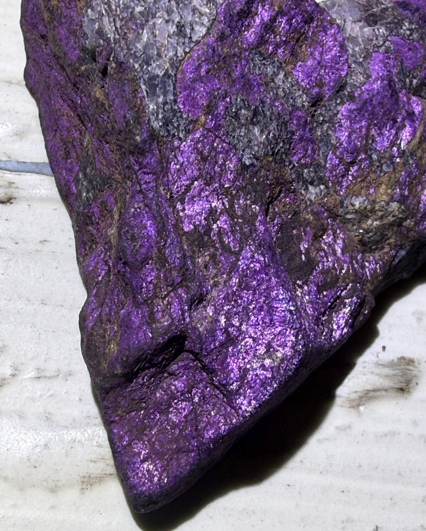 beautiful close up atlantisite raw specimen gemstone 
