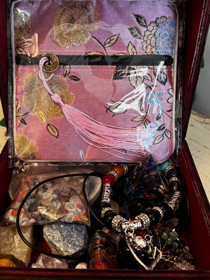 Chakra Inspired Travel Case - Main Street Crystals & Minerals