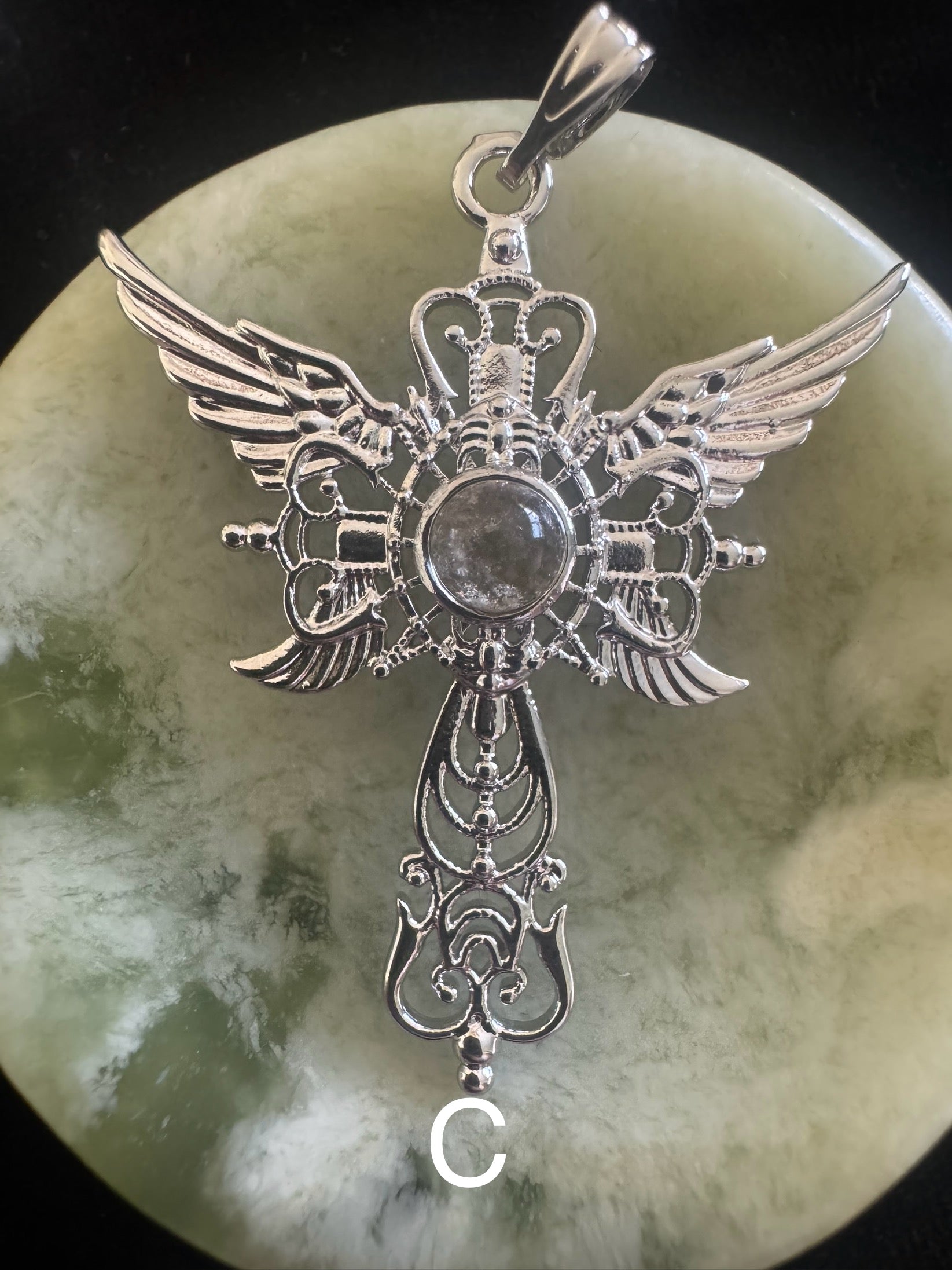 Angel Wing Pendant - Main Street Crystals & Minerals