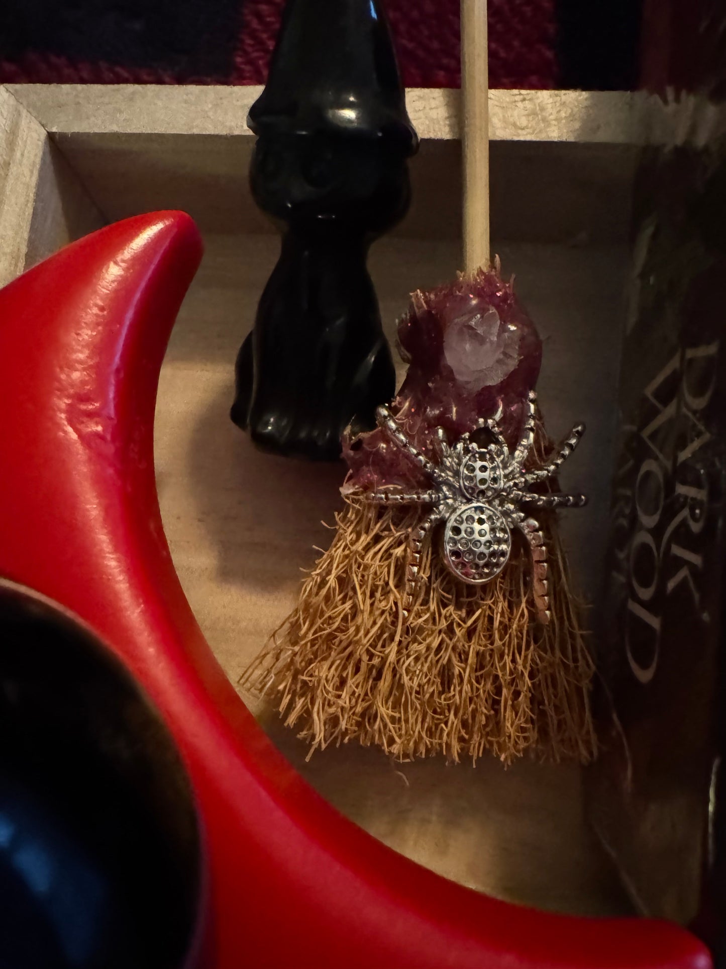 Dark Wood Tarot Travel Box - Main Street Crystals & Minerals