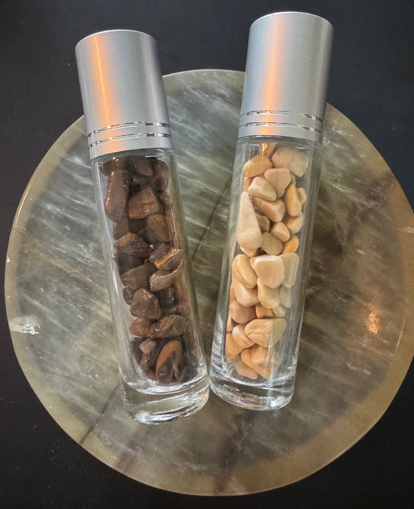 Essential Oil DIY Vials with Genuine Crystal Chips - Main Street Crystals & Minerals