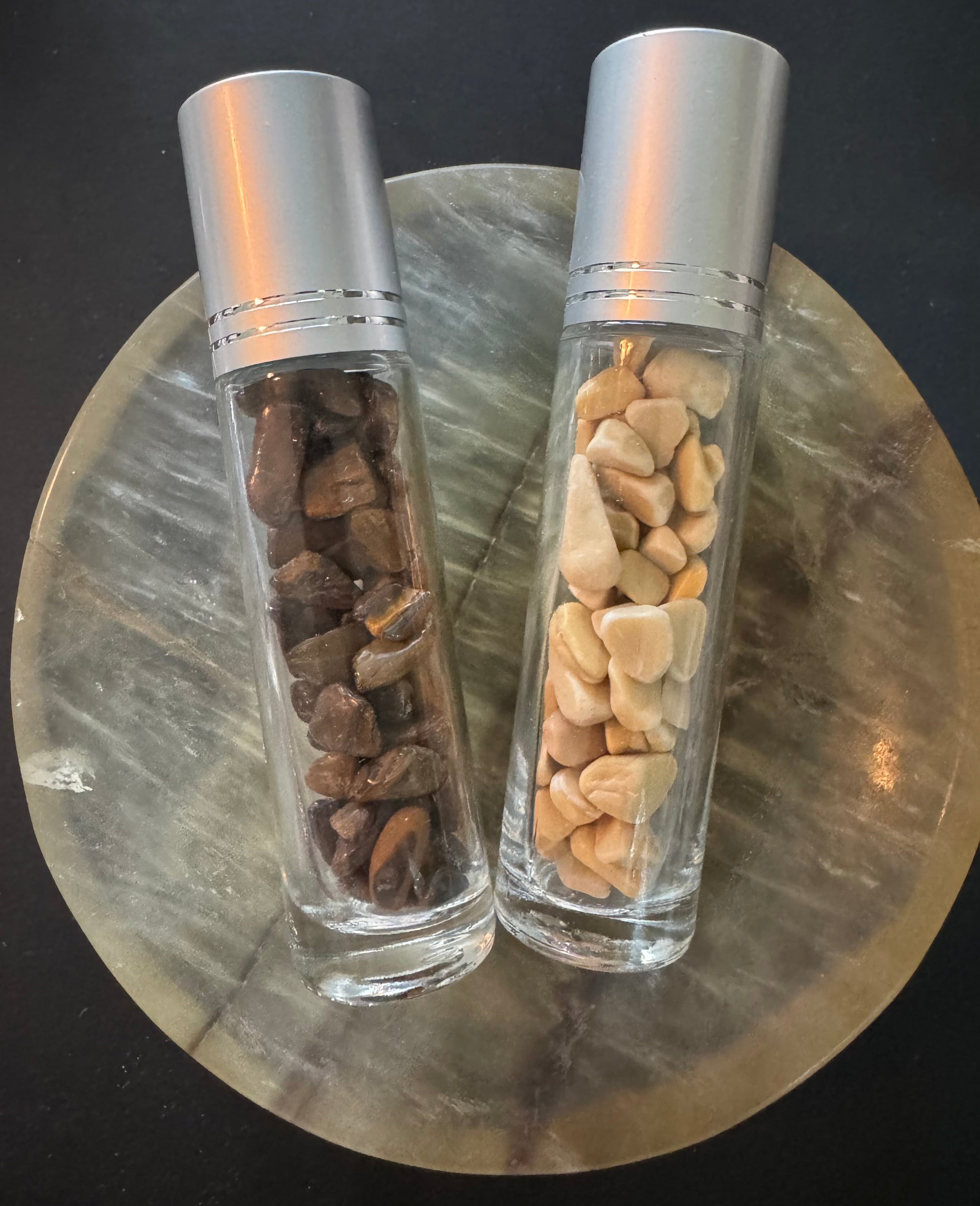 Essential Oil DIY Vials with Genuine Crystal Chips - Main Street Crystals & Minerals