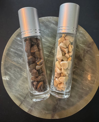 Essential Oil DIY Vials with Genuine Crystal Chips - Main Street Crystals & Minerals