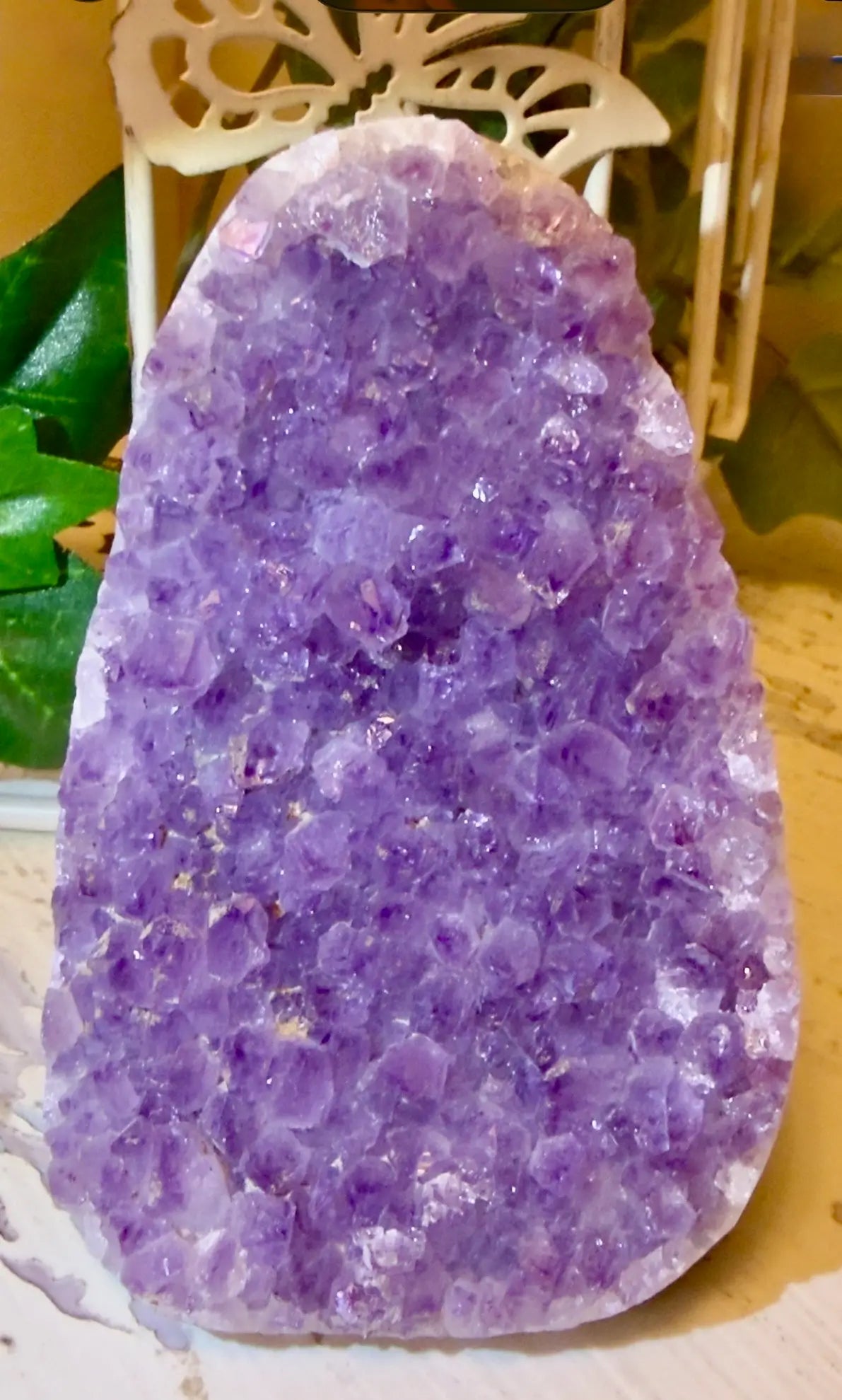 Amethyst Raw Geode for Third Eye Awakening and Spiritual Clarity
