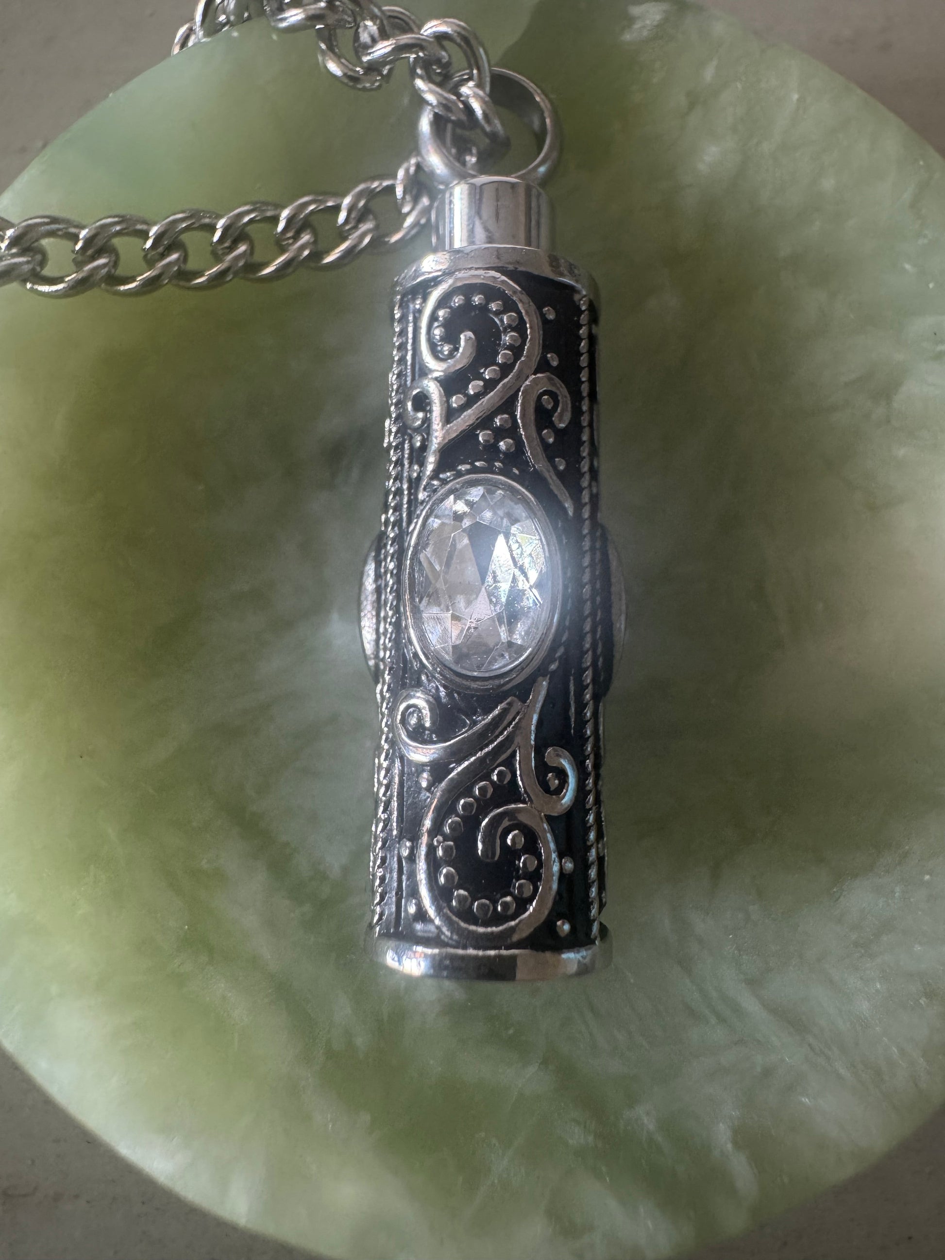 Crystal Keeper Filled with Clear Quartz & Pyrite - Main Street Crystals & Minerals