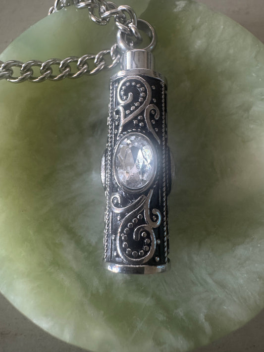 Crystal Keeper Filled with Clear Quartz & Pyrite - Main Street Crystals & Minerals