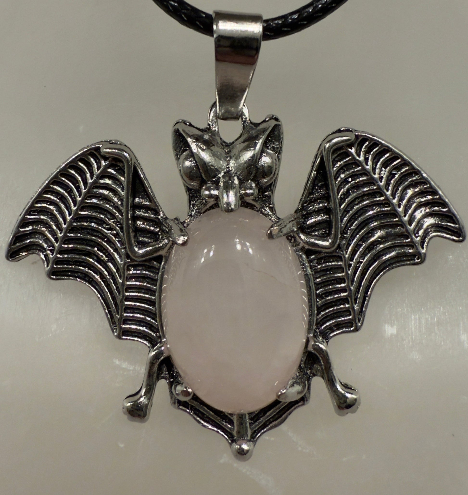 Bat Pendants with Natural Crystals - Main Street Crystals & Minerals