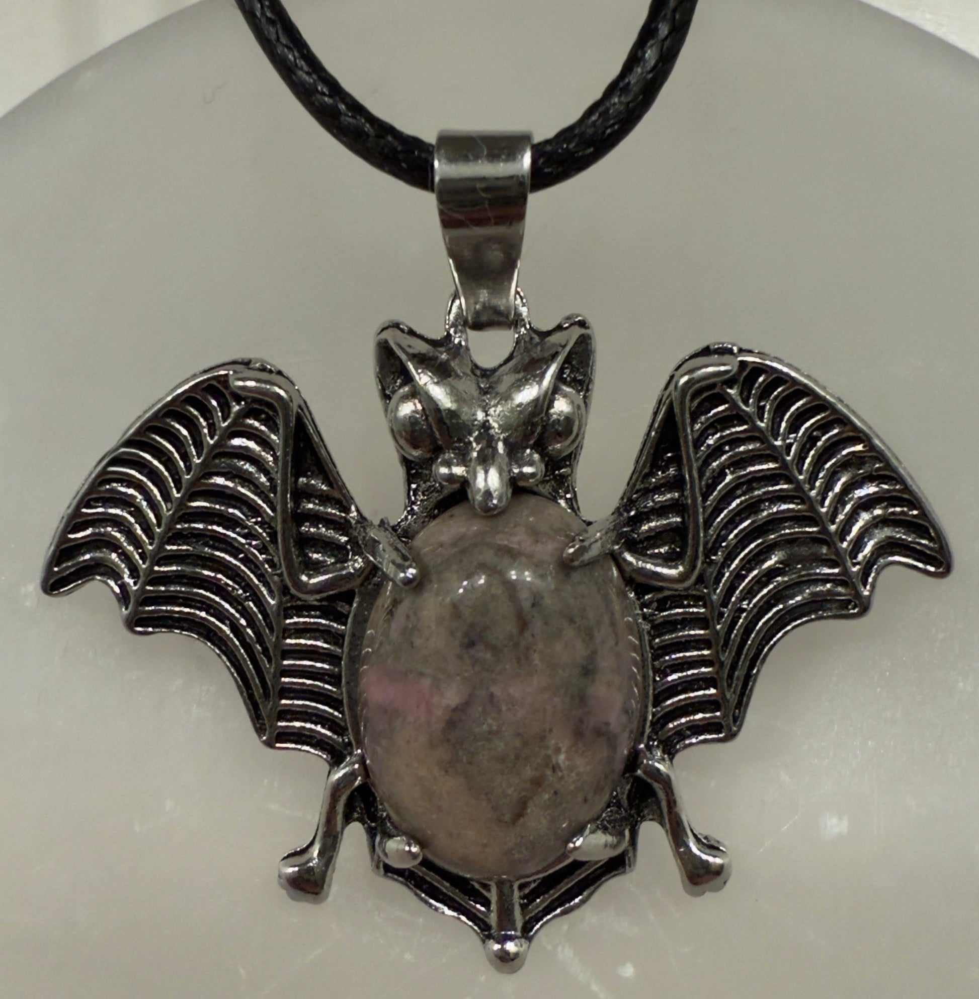 Bat Pendants with Natural Crystals - Main Street Crystals & Minerals