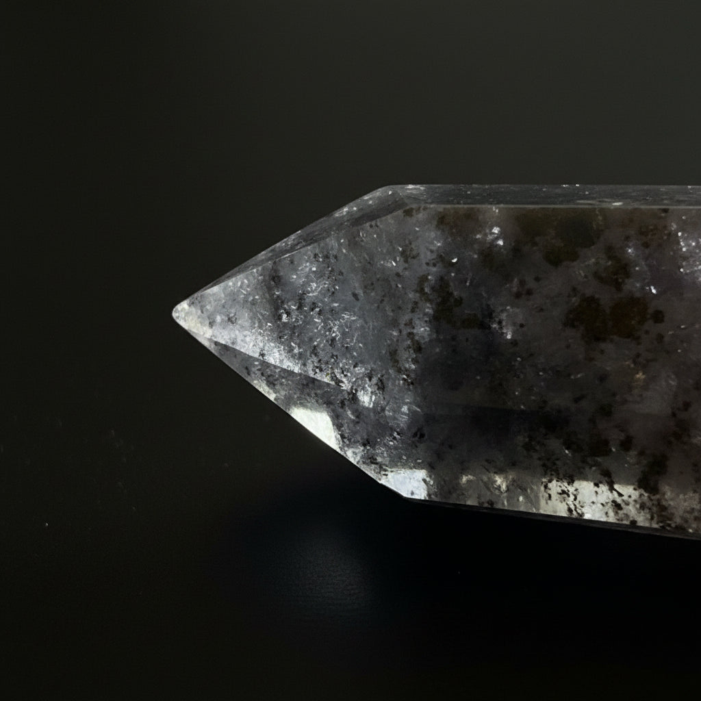 close up of pyrite tower tip 