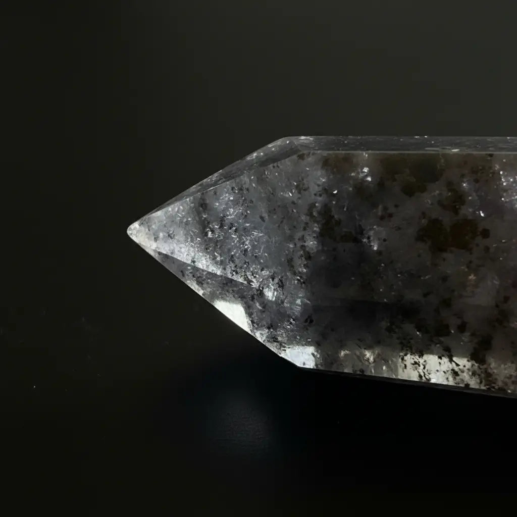 close up of pyrite tower tip 