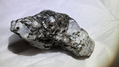 Rainbow Moonstone/Tourmaline Specimen — additional view 4