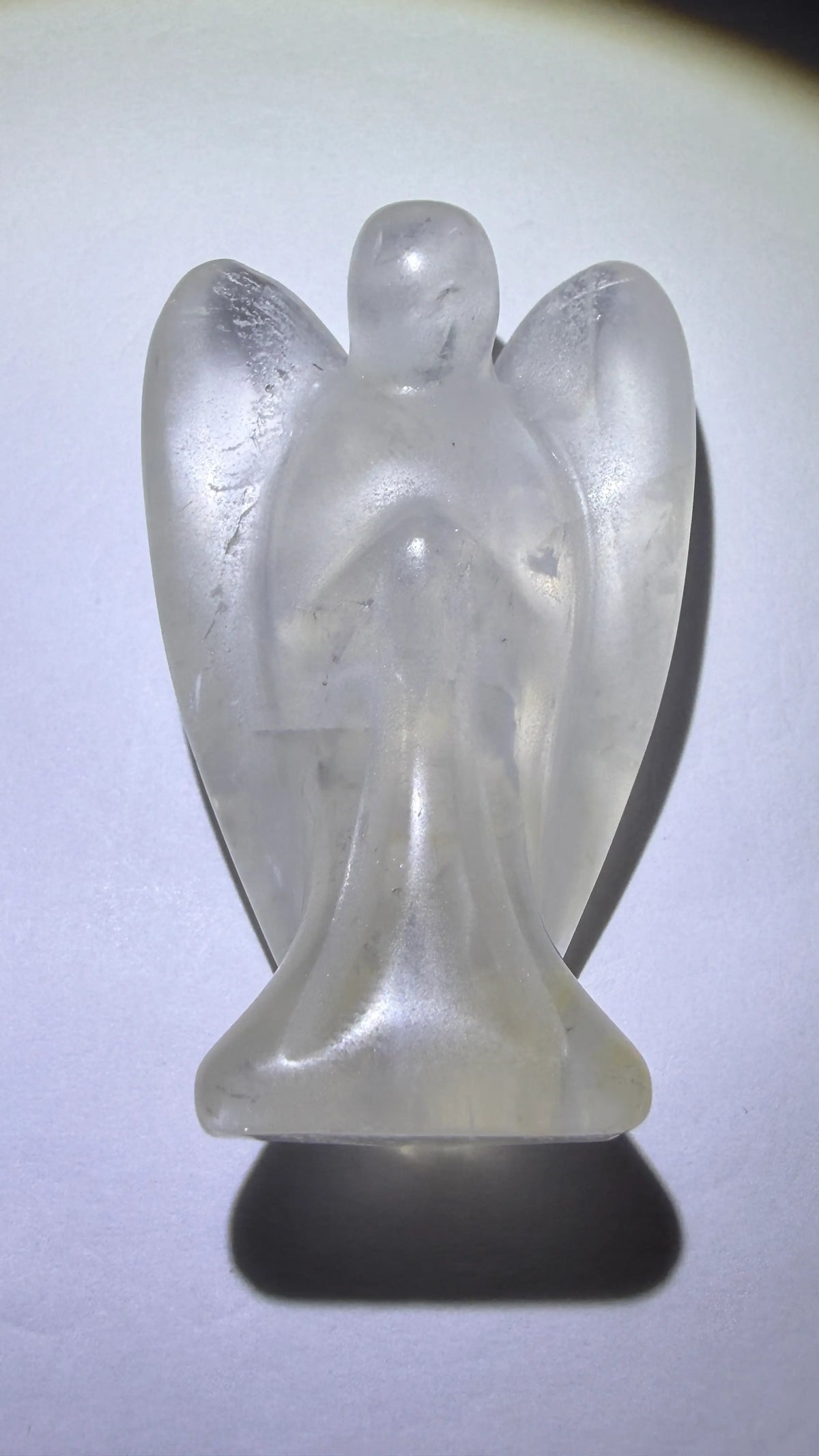 Clear Quartz Carved Angel | Chakra Alignment All Chakras | Wt 1.12 oz