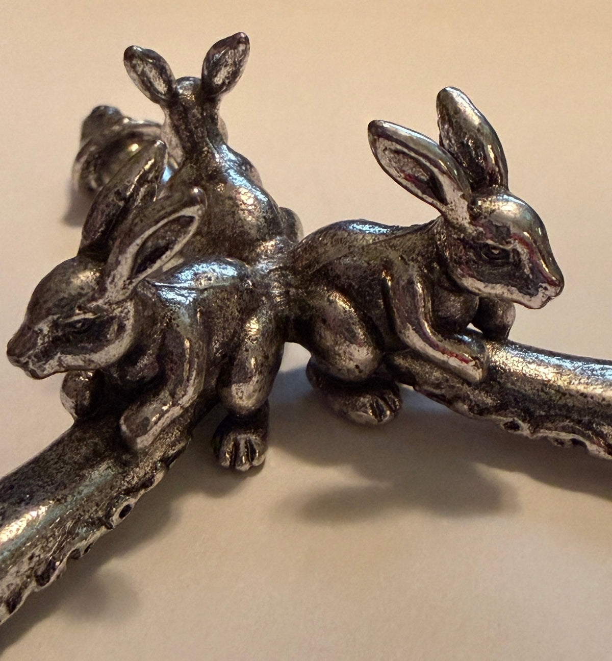 Silver Phallic-Shaped Crystal Sphere Stands | Animal Designs