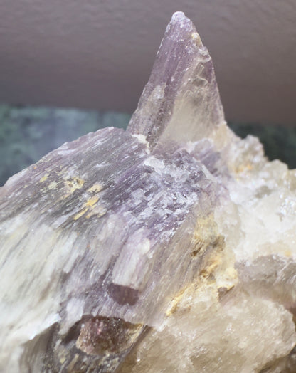 Lepidolite Specimen Natural Refraction