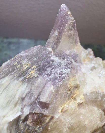 Close up Lepidolite Raw Specimen