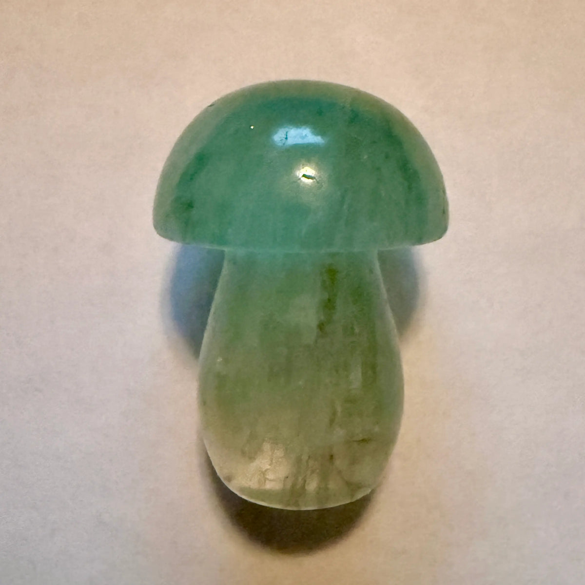 Carved Crystal Mushrooms | Clarity, Transformation, Prosperity | Wt 1.12 oz