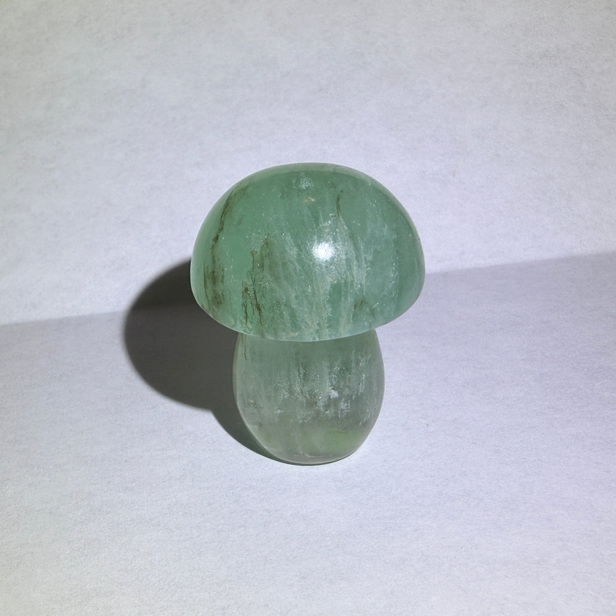 Carved Crystal Mushrooms | Clarity, Transformation, Prosperity | Wt 1.12 oz
