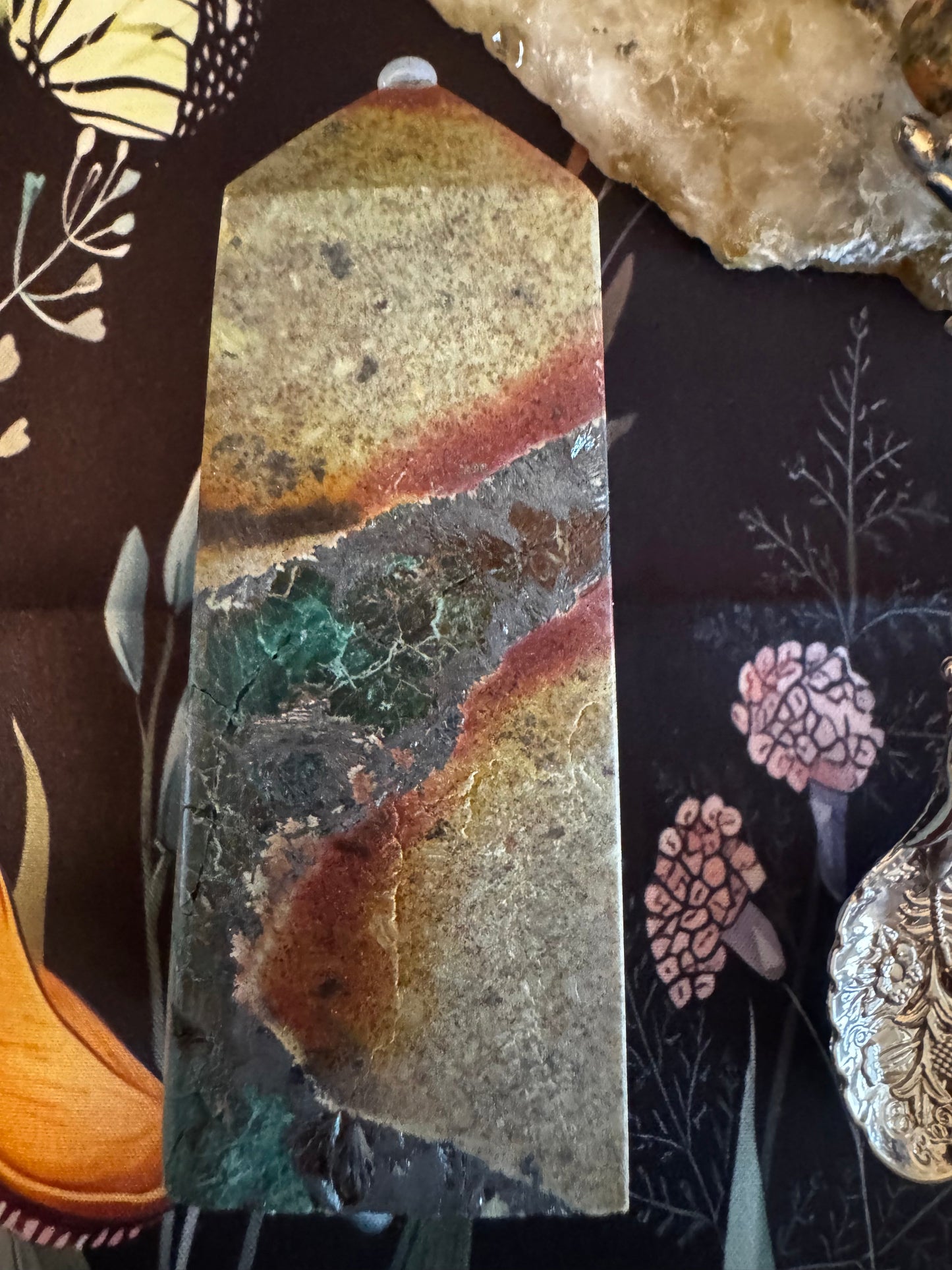 Chrysocolla & Epidote Peaceful & Calming - Main Street Crystals & Minerals